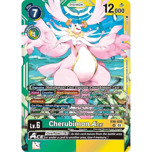 Image for Cherubimon ACE (EX6-035 SR) (EX06) - Digimon Card Game