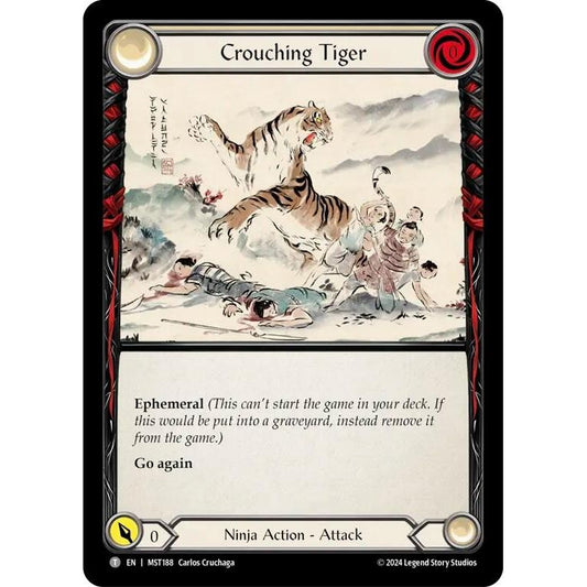 Image for Crouching Tiger (MST188) (MST) - Flesh and Blood TCG