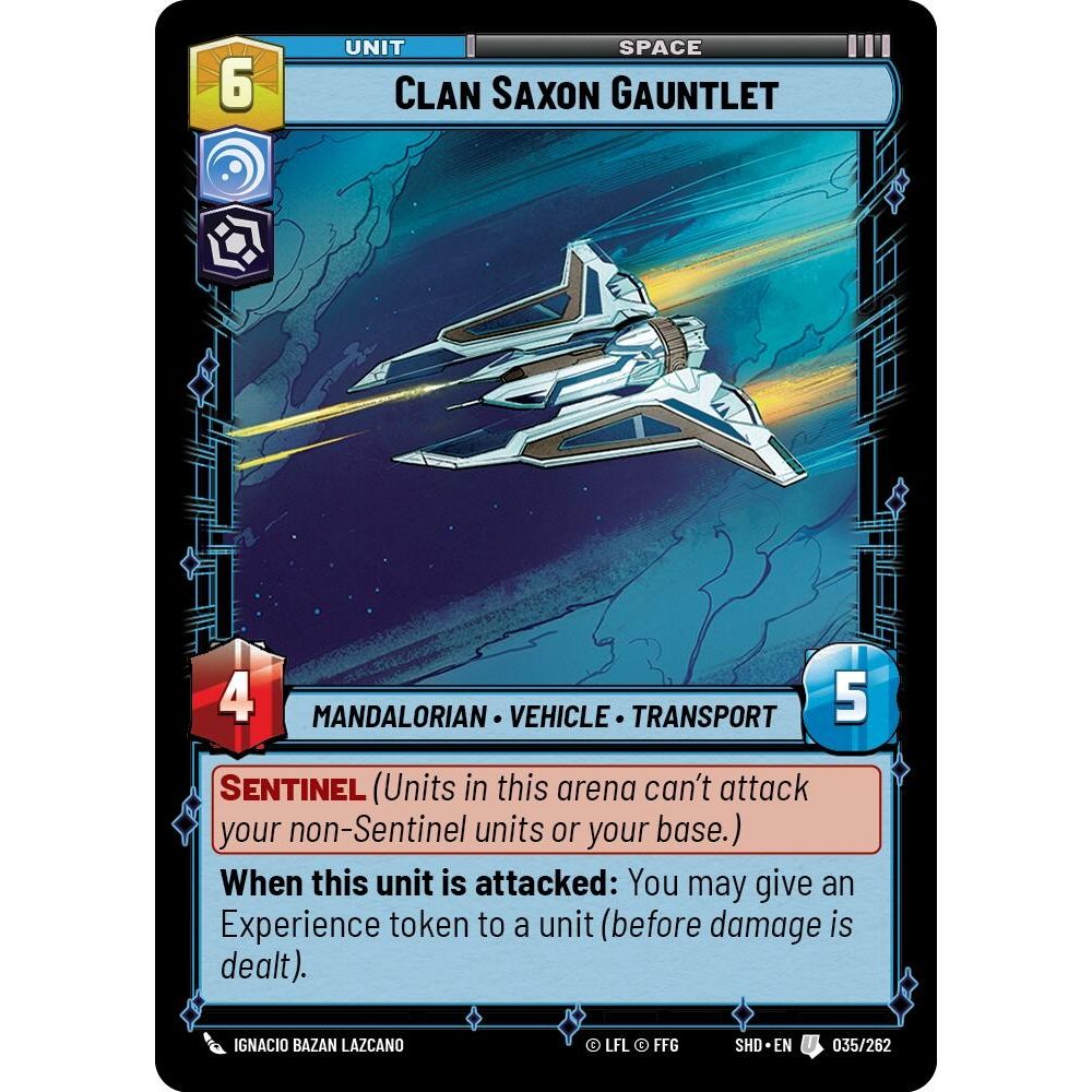 Image for Clan Saxon Gauntlet (035/262) (SHD) - Star Wars: Unlimited