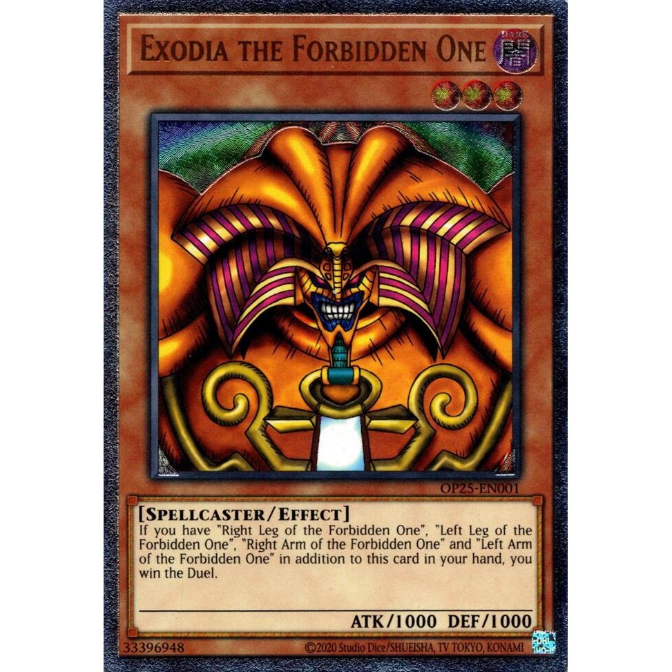 Image for Exodia the Forbidden One (UTR) (OP25-EN001) (OP25) - YuGiOh