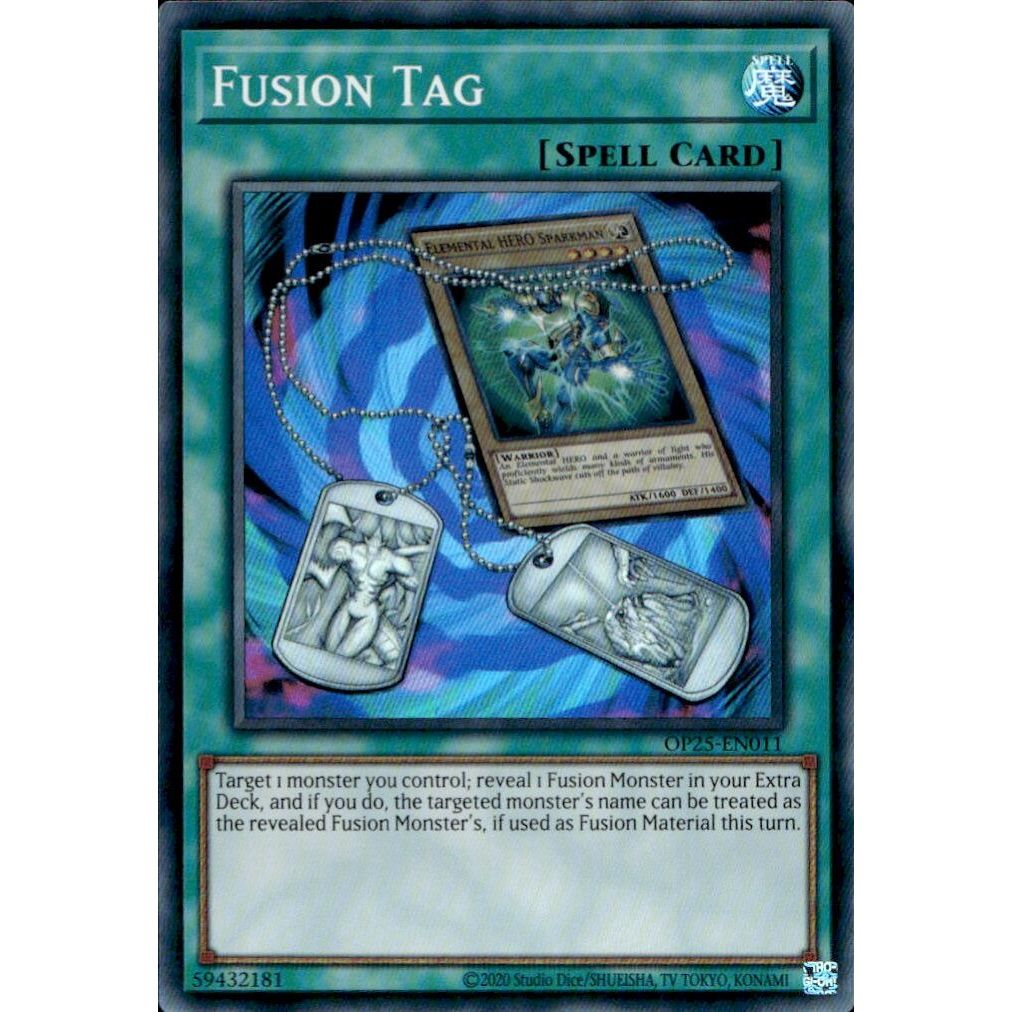 Image for Fusion Tag (OP25-EN011) (OP25) - YuGiOh