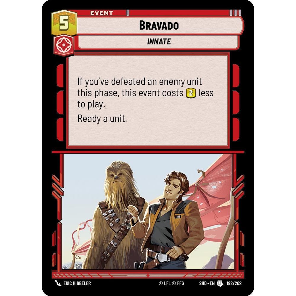 Image for Bravado (182/262) (SHD) - Star Wars: Unlimited