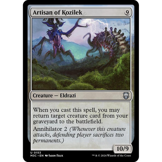 Image for Artisan of Kozilek (Ripple Foil) (153) (M3C) - Magic: The Gathering