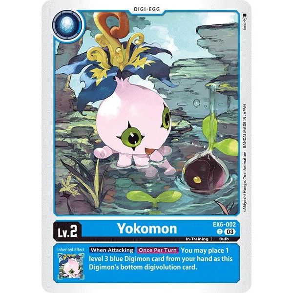 Image for Yokomon (EX6-002 C) (EX06) - Digimon Card Game
