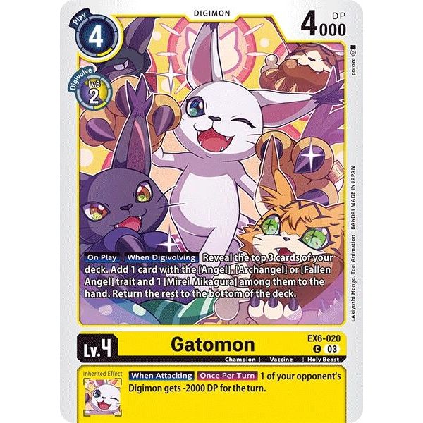 Image for Gatomon (EX6-020 C) (EX06) - Digimon Card Game