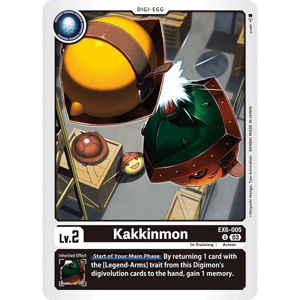 Image for Kakkinmon (EX6-005 U) (EX06) - Digimon Card Game