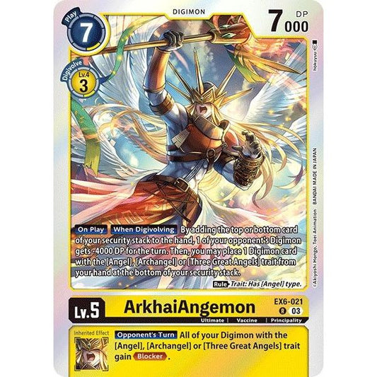 Image for ArkhaiAngemon (EX6-021 R) (EX06) - Digimon Card Game