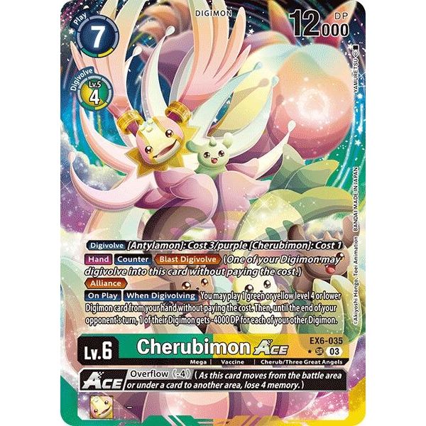 Image for Cherubimon ACE (Alternate Art) (EX6-035 SR) (EX06) - Digimon Card Game
