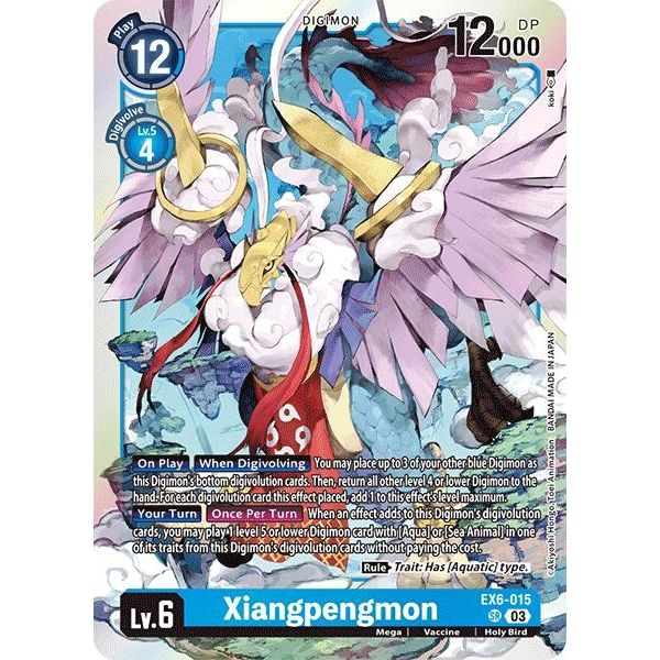 Image for Xiangpengmon (EX6-015 SR) (EX06) - Digimon Card Game