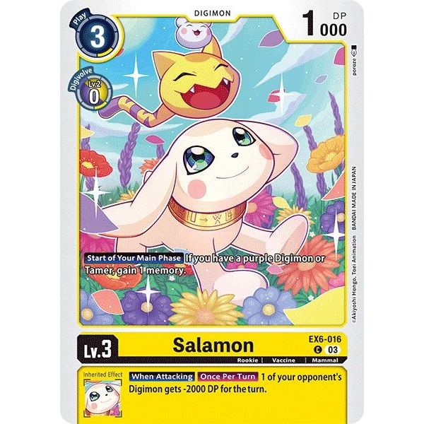 Image for Salamon (EX6-016 C) (EX06) - Digimon Card Game