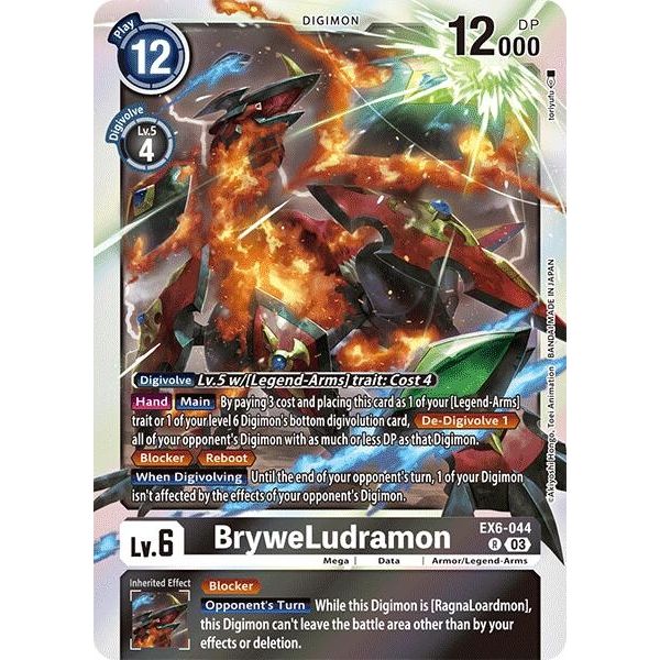 Image for BryweLudramon (EX6-044 R) (EX06) - Digimon Card Game