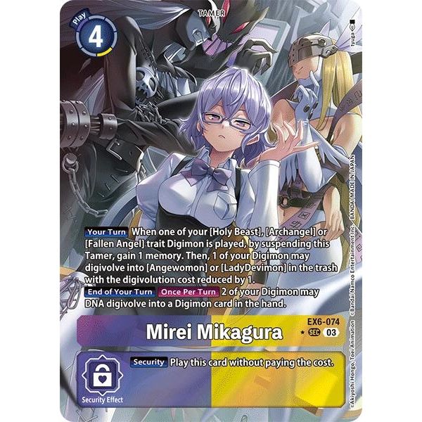 Image for Mirei Mikagura (Alternate Art) (EX6-074 SCR) (EX06) - Digimon Card Game