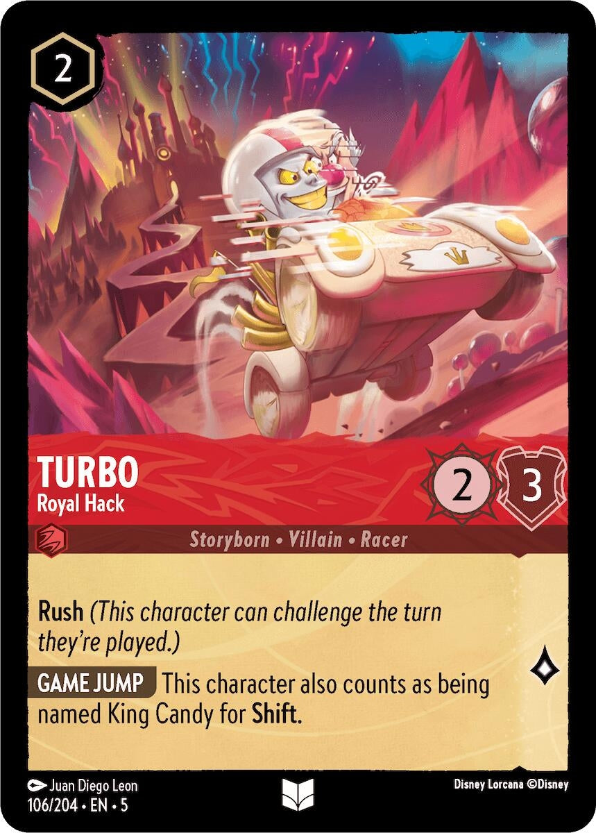 Image for Turbo - Royal Hack (106/204) (5) - Disney Lorcana