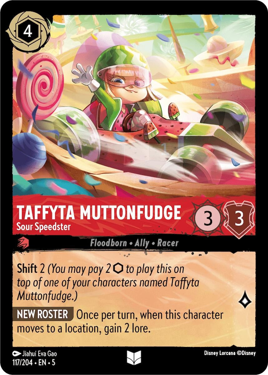 Image for Taffyta Muttonfudge - Sour Speedster (117/204) (5) - Disney Lorcana
