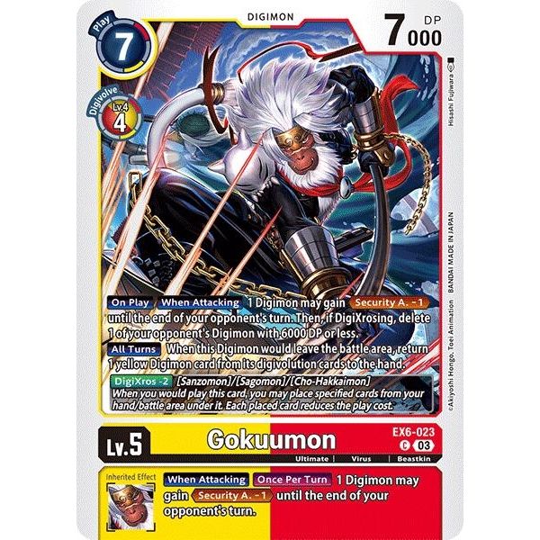 Image for Gokuumon (EX6-023 C) (EX06) - Digimon Card Game