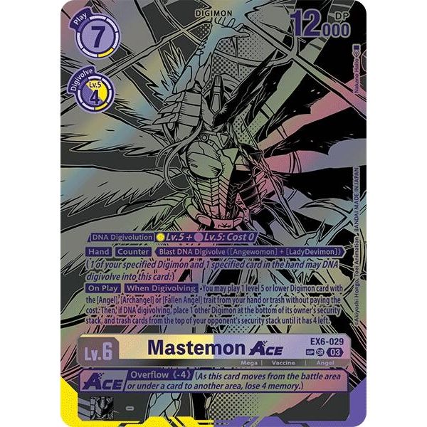 Image for Mastemon ACE (Textured) (EX6-029 SR) (EX06) - Digimon Card Game
