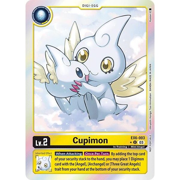Image for Cupimon (Box Promotion Pack: Infernal Ascension) (EX6-003 U) (EX06) - Digimon Card Game
