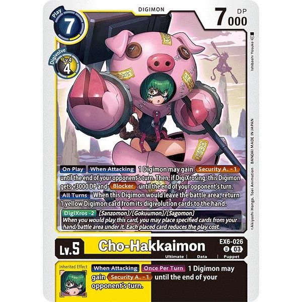 Image for Cho-Hakkaimon (EX6-026 U) (EX06) - Digimon Card Game