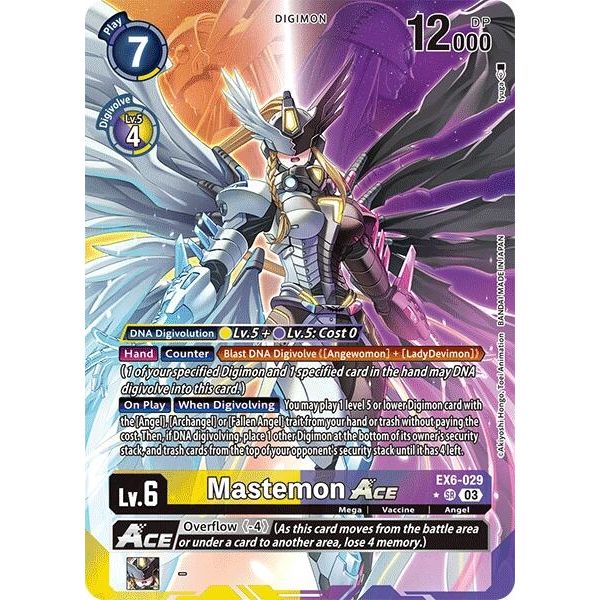 Image for Mastemon ACE (Alternate Art) (EX6-029 SR) (EX06) - Digimon Card Game