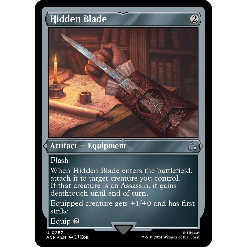 Image for Hidden Blade (Foil Etched) (257) (ACR) - Magic: The Gathering