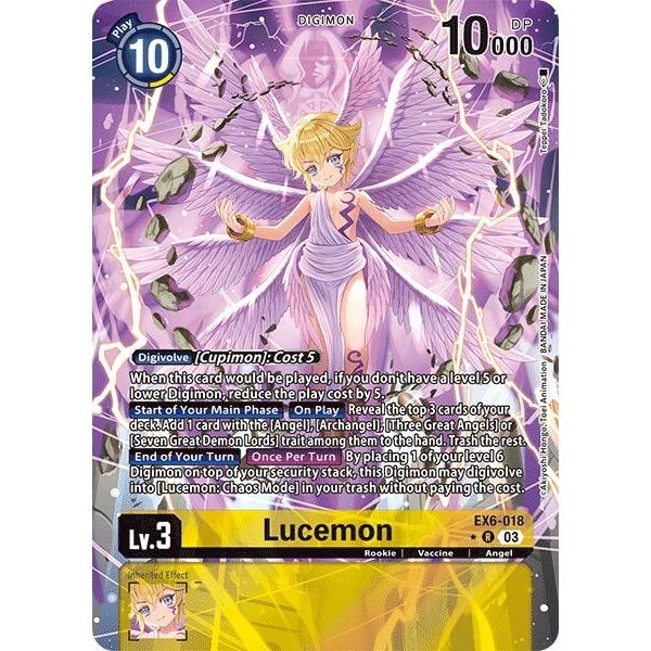 Image for Lucemon (Alternate Art) (EX6-018 R) (EX06) - Digimon Card Game