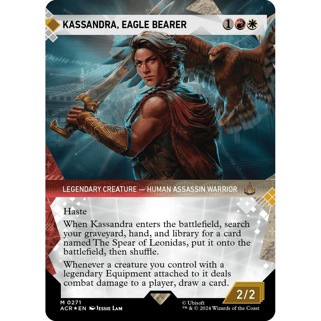 Image for Kassandra, Eagle Bearer (Showcase) (Textured Foil) (271) (ACR) - Magic: The Gathering
