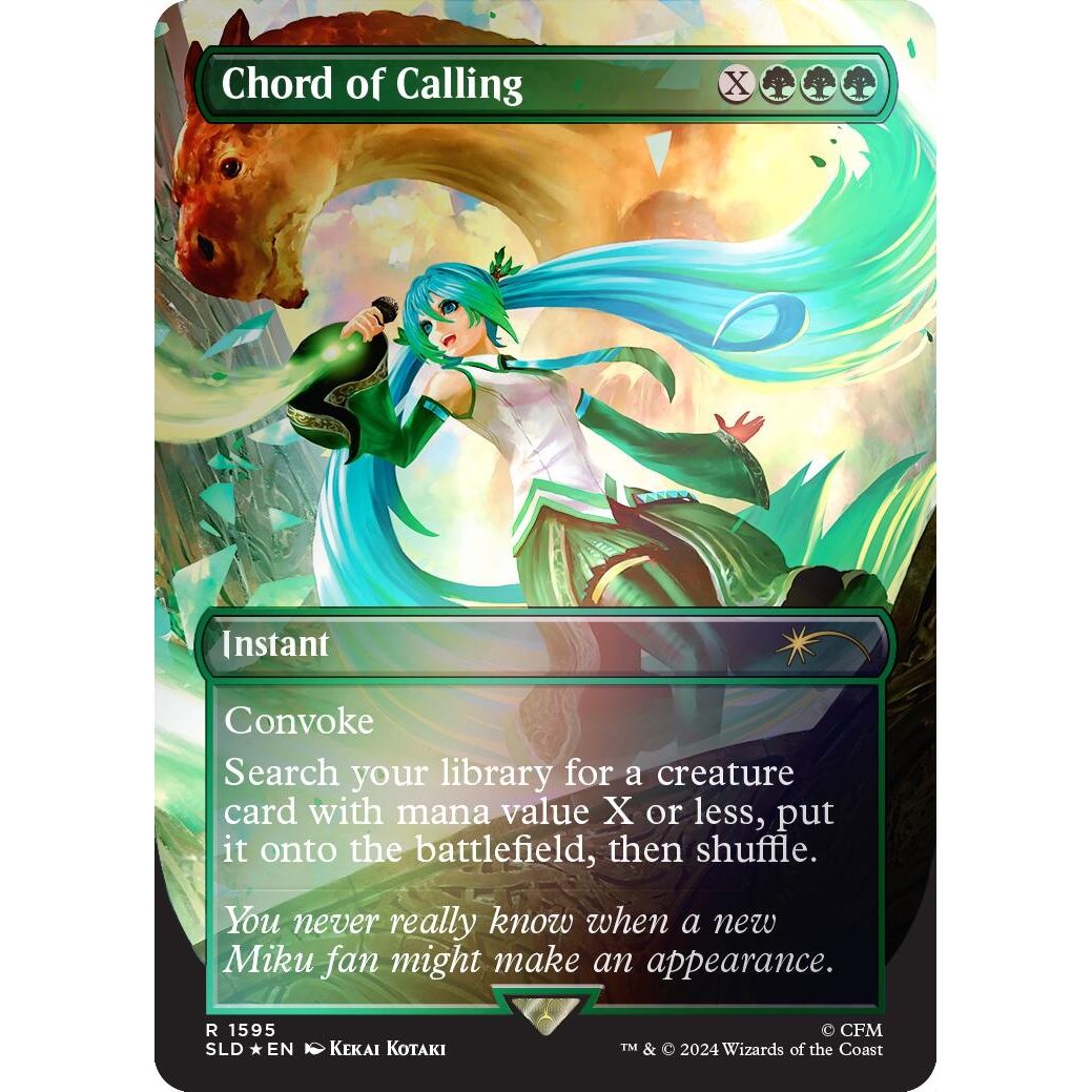 Image for Chord of Calling (Rainbow Foil) (1595) (SLD) - Magic: The Gathering