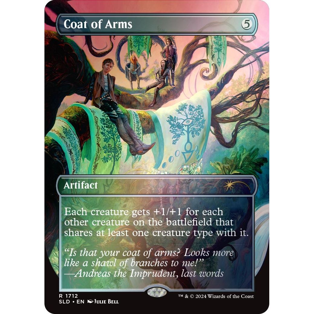 Image for Coat of Arms (Rainbow Foil) (1712) (SLD) - Magic: The Gathering