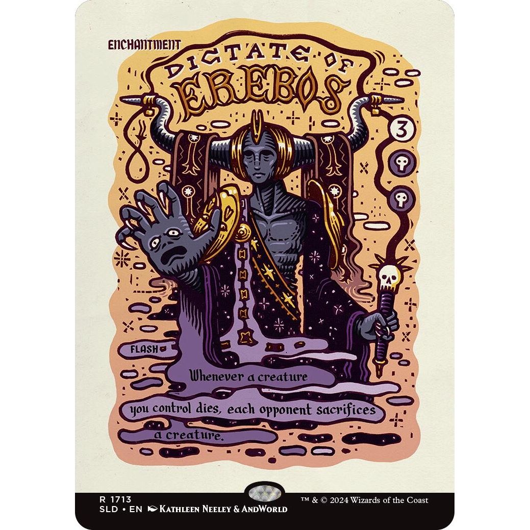 Image for Dictate of Erebos (1713) (SLD) - Magic: The Gathering