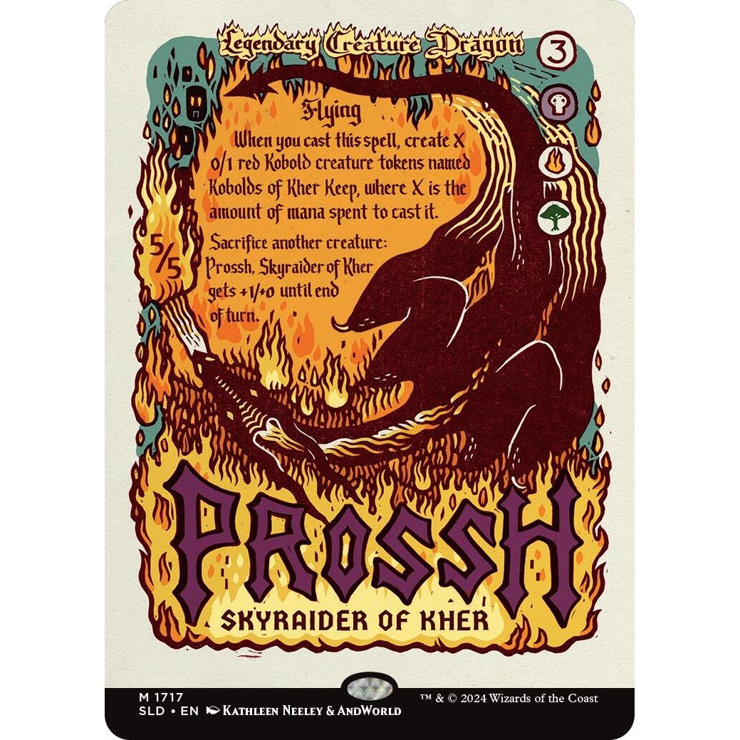 Image for Prossh, Skyraider of Kher (1717) (SLD) - Magic: The Gathering