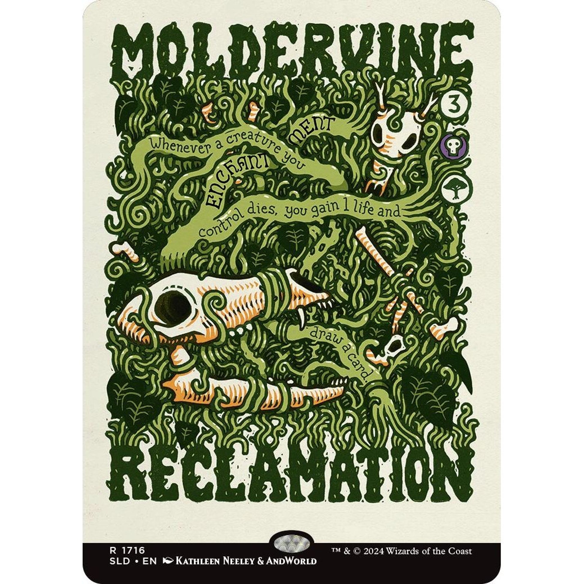 Image for Moldervine Reclamation (1716) (SLD) - Magic: The Gathering