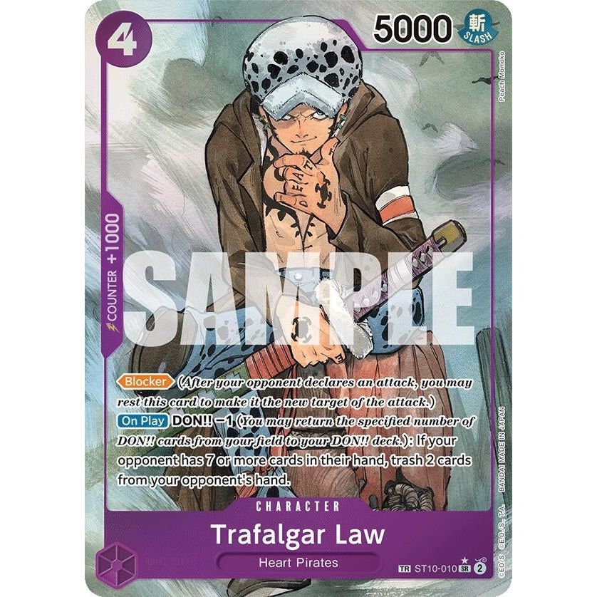Image for Trafalgar Law (010) (TR) (ST10-010) (OP07) - One Piece Card Game