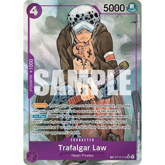 Image for Trafalgar Law (010) (TR) (ST10-010) (OP07) - One Piece Card Game