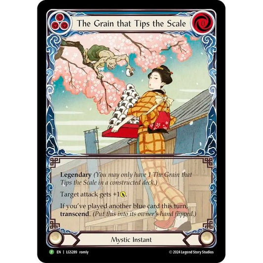Image for The Grain that Tips the Scale // Inner Chi - LGS289 (LGS289) (PR) - Flesh and Blood TCG