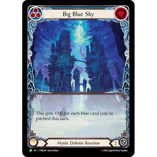 Image for Big Blue Sky - FAB238 (FAB238) (PR) - Flesh and Blood TCG