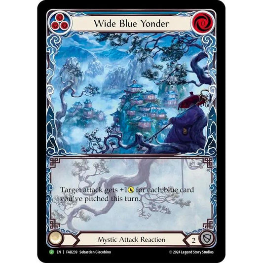 Image for Wide Blue Yonder - FAB239 (FAB239) (PR) - Flesh and Blood TCG