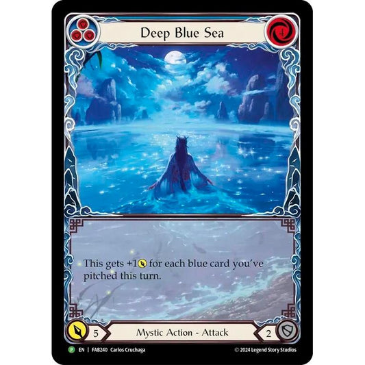 Image for Deep Blue Sea - FAB240 (FAB240) (PR) - Flesh and Blood TCG