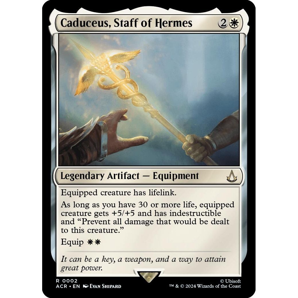 Image for Caduceus, Staff of Hermes (2) (ACR) - Magic: The Gathering
