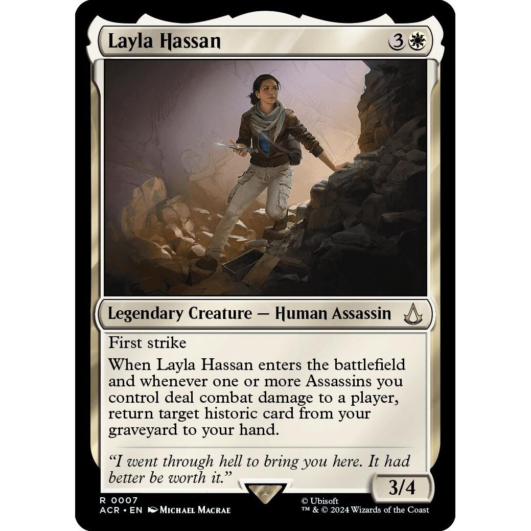 Image for Layla Hassan (7) (ACR) - Magic: The Gathering