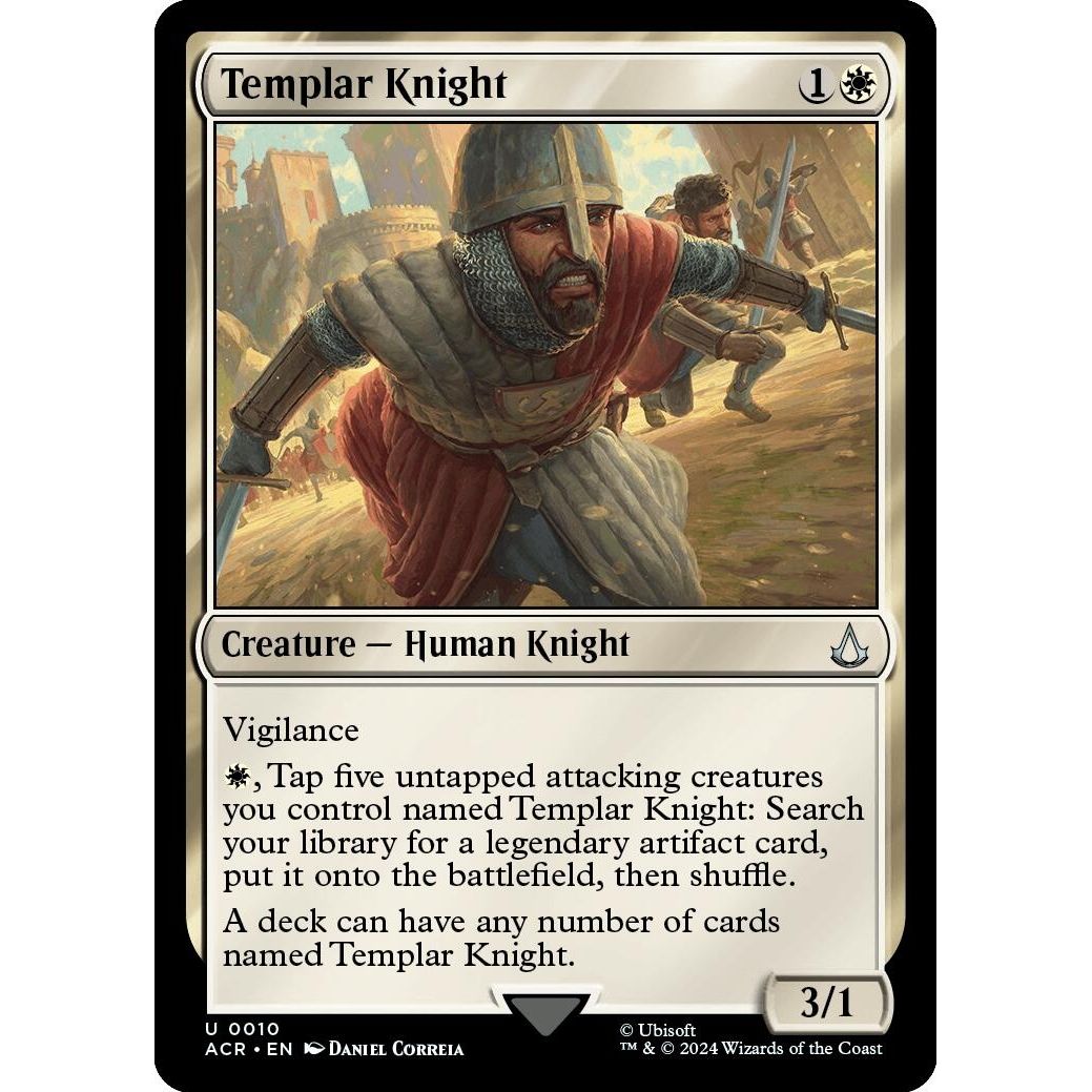 Image for Templar Knight (10) (ACR) - Magic: The Gathering