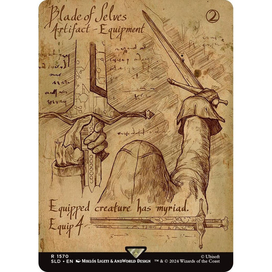 Image for Blade of Selves (1570) (SLD) - Magic: The Gathering