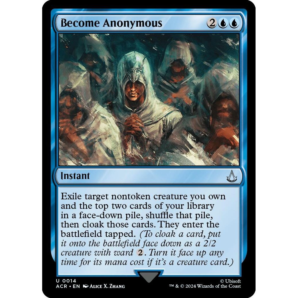 Image for Become Anonymous (14) (ACR) - Magic: The Gathering