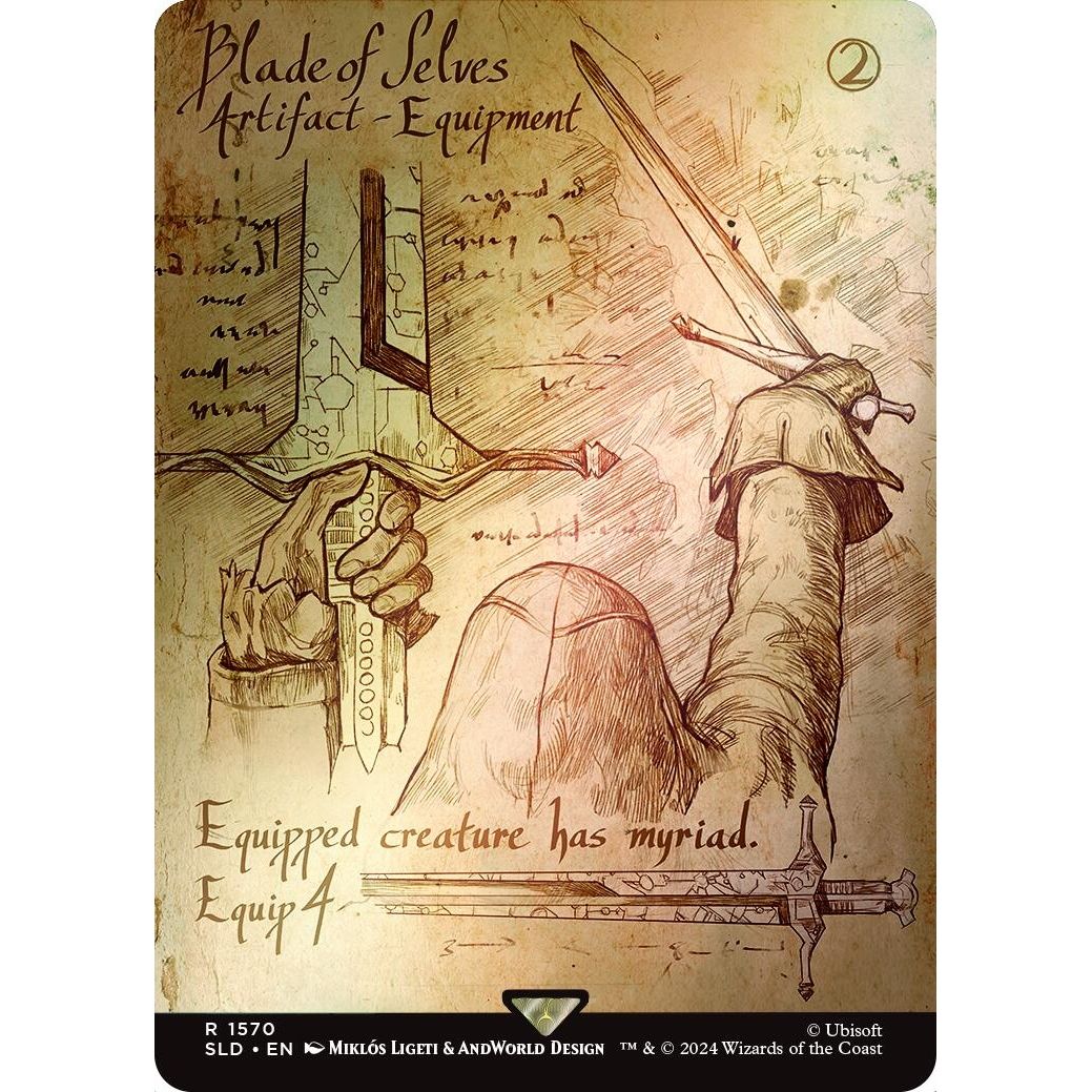 Image for Blade of Selves (Rainbow Foil) (1570) (SLD) - Magic: The Gathering