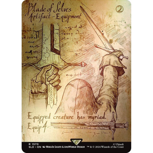 Image for Blade of Selves (Rainbow Foil) (1570) (SLD) - Magic: The Gathering