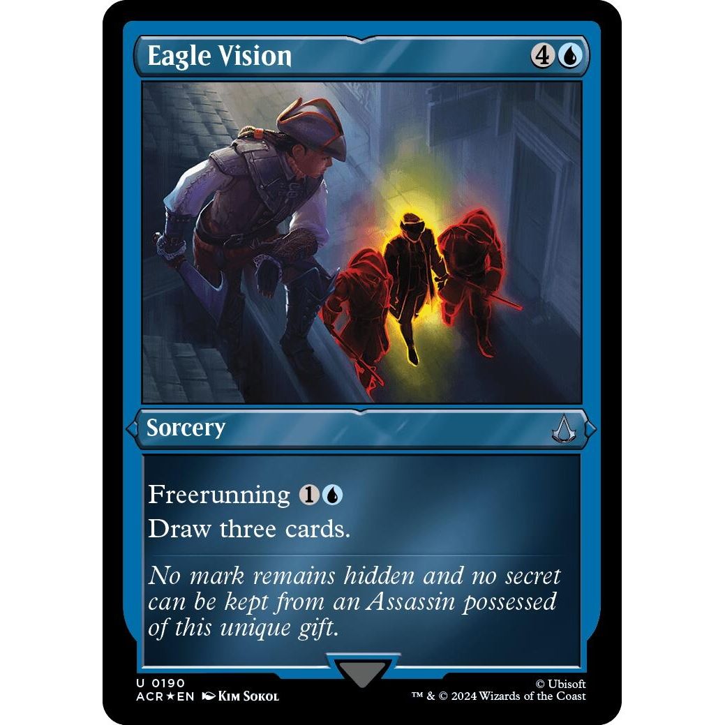 Image for Eagle Vision (Foil Etched) (190) (ACR) - Magic: The Gathering