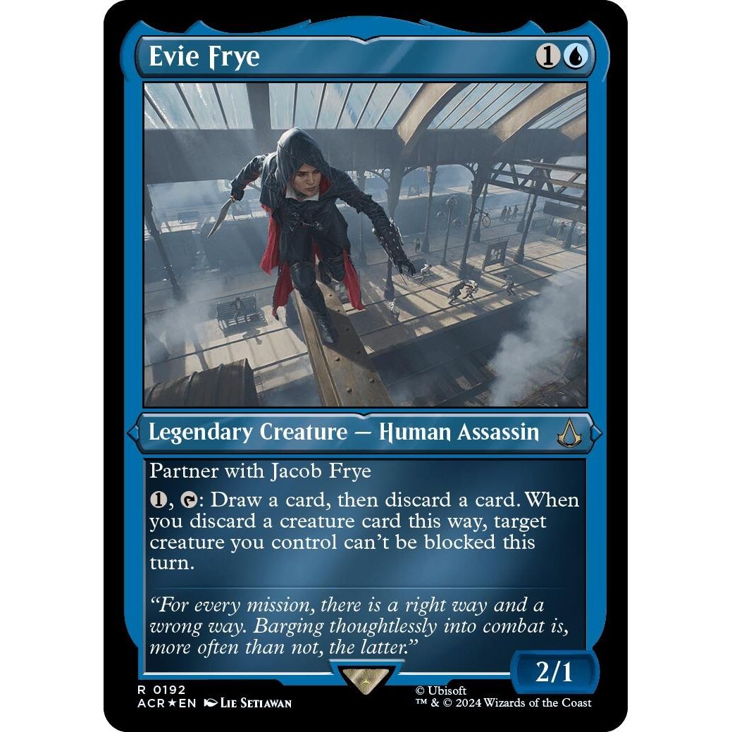 Image for Evie Frye (Foil Etched) (192) (ACR) - Magic: The Gathering
