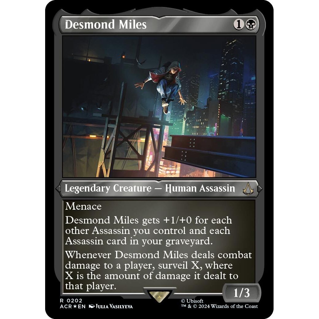 Image for Desmond Miles (Foil Etched) (202) (ACR) - Magic: The Gathering