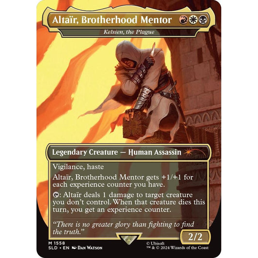 Image for Altair, Brotherhood Mentor - Kelsien, the Plague (1558) (SLD) - Magic: The Gathering
