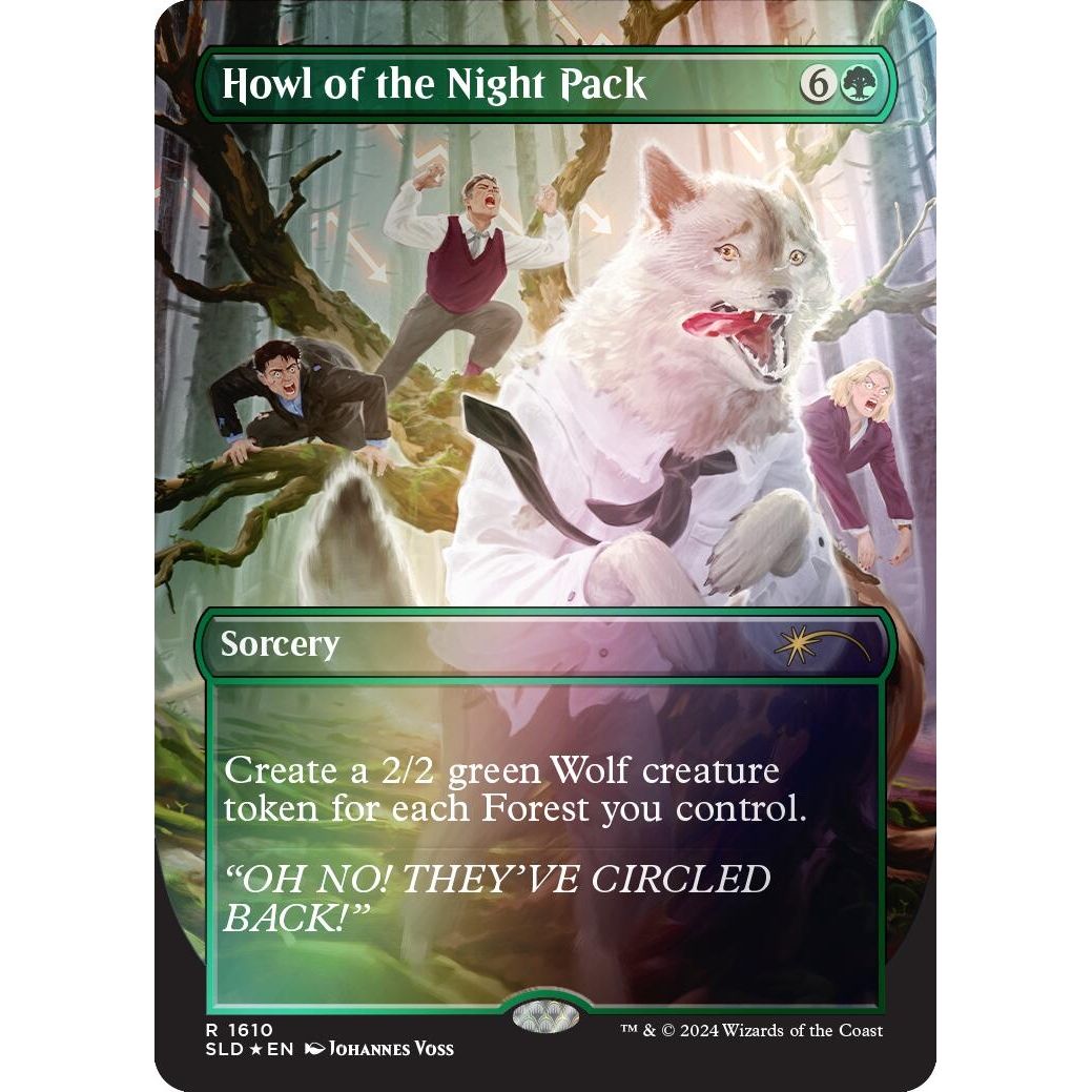 Image for Howl of the Night Pack (Rainbow Foil) (1610) (SLD) - Magic: The Gathering