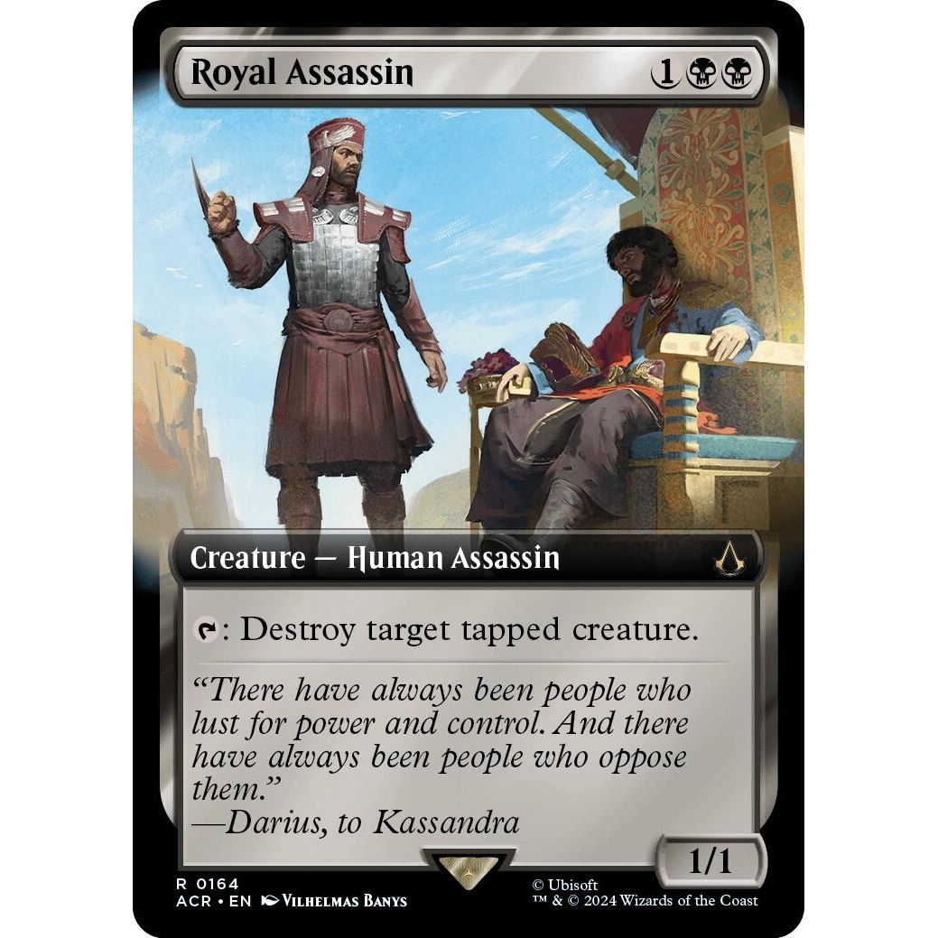Image for Royal Assassin (Extended Art) (164) (ACR) - Magic: The Gathering